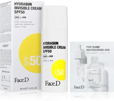 Face D Hydrasun - Крем для загара лица SPF 50, 50 мл