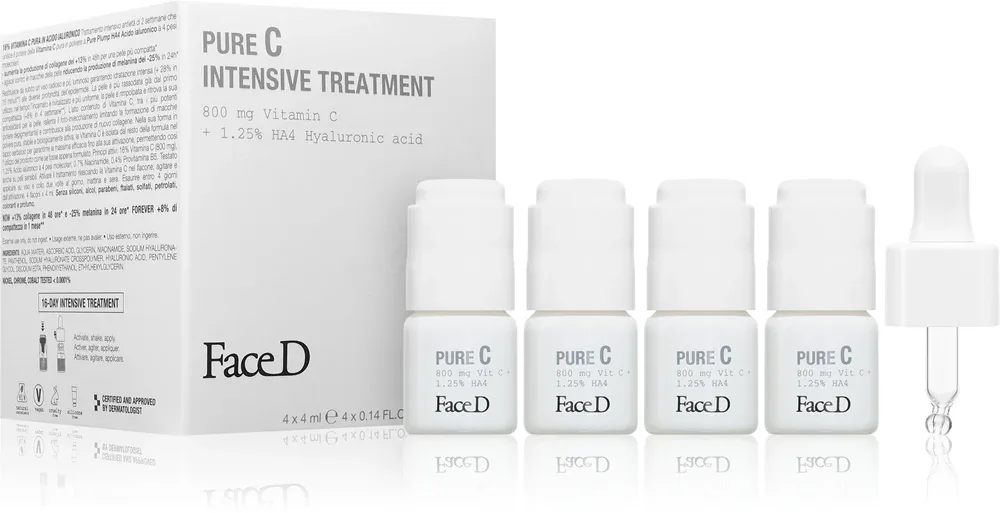 Face D Pure C - Уход за лицом против морщин, 4 мл