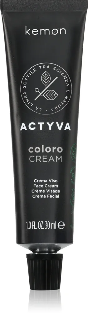 Kemon Actyva Coloro Cream - Увлажняющий крем для лица, 30 мл