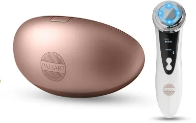PALSAR7 Exclusive Set LED Lip Mask & Galvanic Iron - набор косметики Rose Gold по выгодной цене Rose Gold