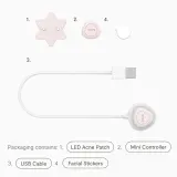 Прибор для светотерапии GLOV Supernova Acne Spot Treatment Patch синий и красный свет, для проблемной кожи, 1 шт — фото 3