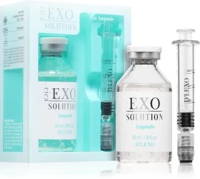 Dermaline D'LEXO Cica EXO Solution Ampoule - в контексте того, что это сыворотка для лица: увлажняющая и смягчающая сыворотка с антивозрастным действием, 35 мл