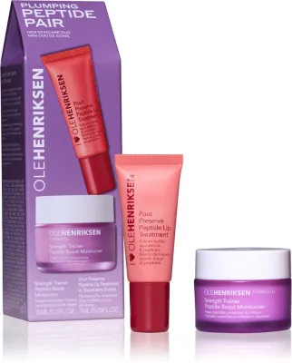 OLEHENRIKSEN Plumping Peptide Pair Skincare Duo - набор для ухода за кожей лица, 1 шт