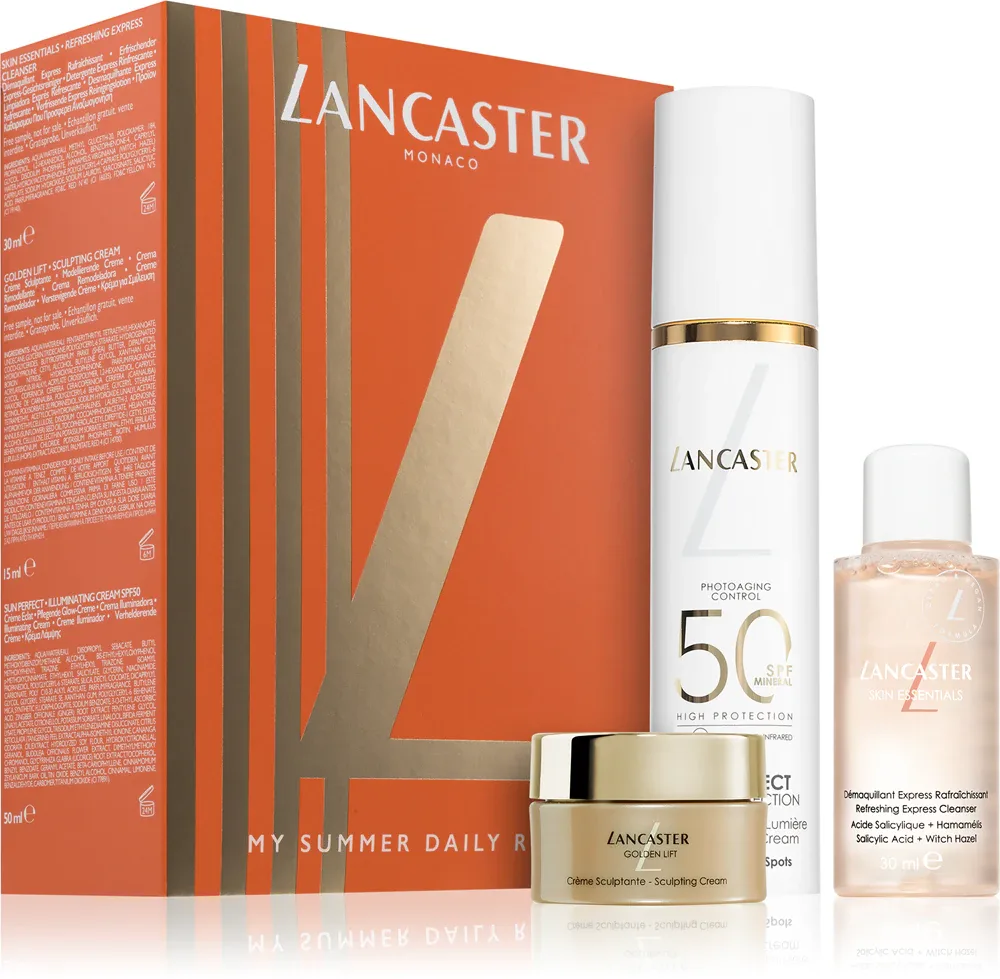 Lancaster Skin & Sun Daily Routine - Подарочный набор для идеальной кожи, 1 шт