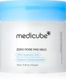 Medicube Zero Pore Pad Mild - Очищающие пилинг-патчи для чувствительной кожи лица, 70 шт — фото 1