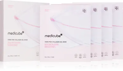 Medicube PDRN Pink Collagen Gel Mask - Маска для лица с коллагеном для упругости и лифтинга, 4 г