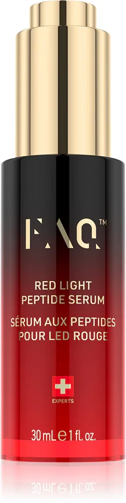 FOREO FAQ™ Red Light Peptide Serum - в контексте того, что это сыворотка для лица: сыворотка для лица с пептидами, усиливающая эффективность терапии светодиодом, 30 мл