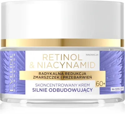 Eveline Cosmetics Retinol & Niacynamid - Восстанавливающий крем для лица на день 60+ SPF20, 50 мл