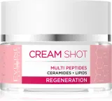 Eveline Cosmetics Cream Shot Multi Peptides - Крем для лица, регенерирующий против признаков старения, 50 мл — фото 1