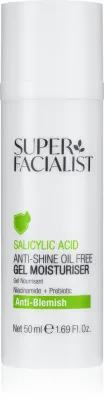 Super Facialist Salicylic Acid Anti Blemish - Увлажняющий гель для лица против несовершенств кожи, 50 мл