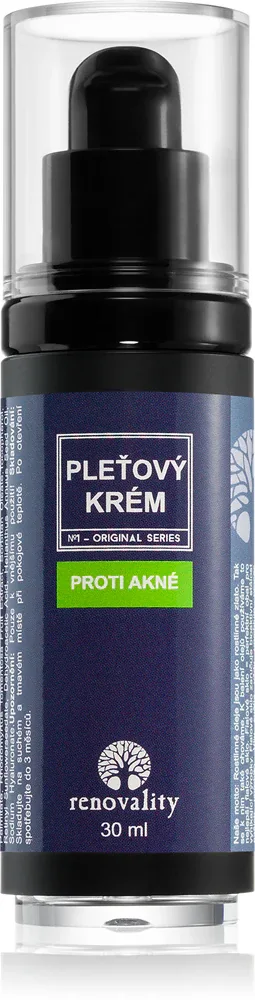 Renovality Face Cream for Problematic Skin - крем для ночного ухода, 30 мл