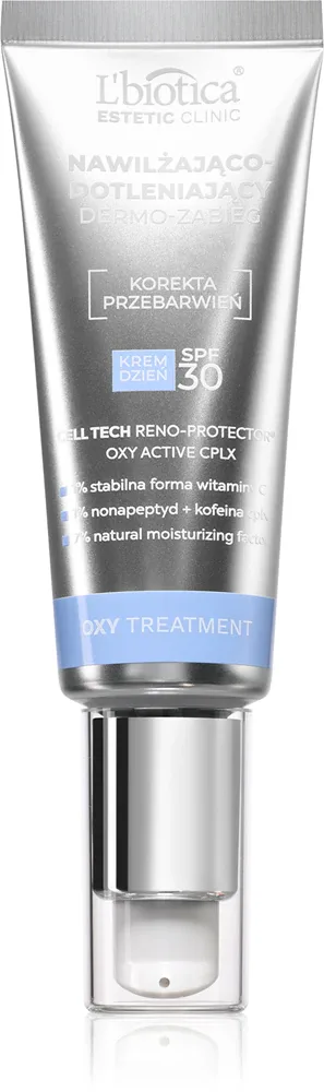 L’biotica Estetic Clinic Oxy Treatment - Окисляющий защитный крем SPF 30, 35 мл