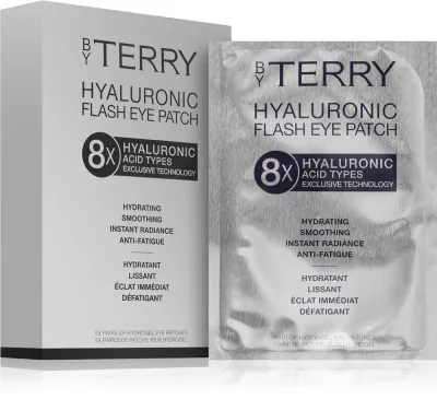 Патчи для глаз By Terry Hyaluronic Flash Eye Patch Set увлажняющие, для всех типов кожи, 5 × 2 шт