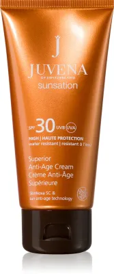 Крем для лица солнцезащитный Juvena Sunsation Superior Anti-Age Cream SPF 30 для всех типов кожи, высокой степени защиты, 75 мл