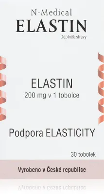 Капсулы с эластином N-Medical Elastin 200 mg для ежедневного применения, 30 капсул