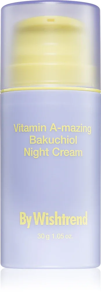 By Wishtrend Vitamin A-Mazing Bakuchiol Night Cream - ночной крем для лица с бакучиолом, 30 г