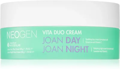 Neogen Dermalogy Vita Duo Joan Day & Night Cream - Крем для лица для утреннего и вечернего применения, 2 г