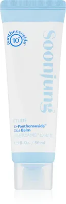 ETUDE SoonJung 10-Panthensoside Cica Balm - Восстанавливающий успокаивающий бальзам для лица, восстанавливающий защитный барьер кожи, 50 мл