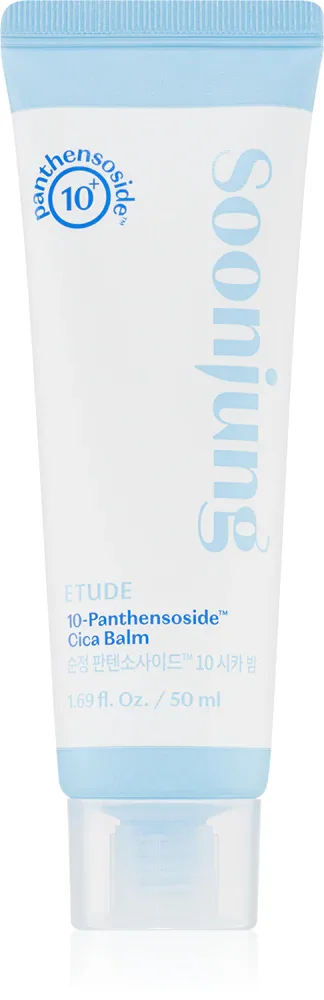 ETUDE SoonJung 10-Panthensoside Cica Balm - Восстанавливающий успокаивающий бальзам для лица, восстанавливающий защитный барьер кожи, 50 мл