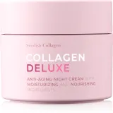 Swedish Collagen Deluxe Night Cream - Крем для лица с омолаживающим действием на ночь, 50 мл — фото 1