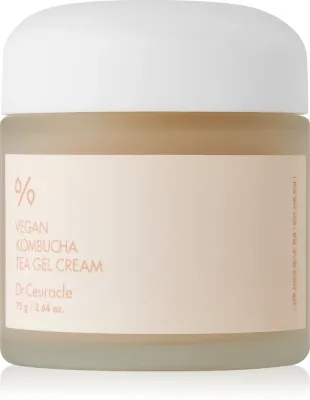 Dr.Ceuracle Vegan Kombucha Tea - в контексте того, что это крем для лица: интенсивно увлажняющий крем с гелевой консистенцией, 75 г
