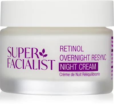 Super Facialist Retinol Overnight Resync - Сглаживающий ночной крем против морщин, 50 мл