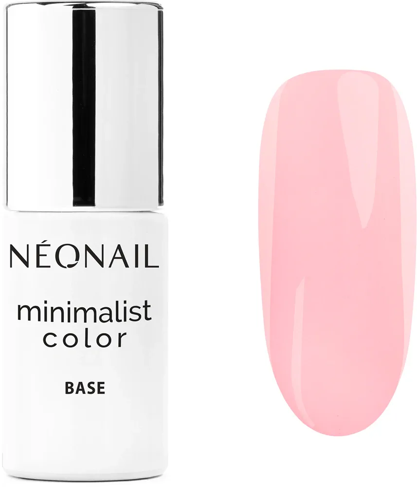 База для ногтей NEONAIL Minimalist Color Base розовая, глянцевая, стойкая, для UV/LED, 7,2 мл, оттенок Blossom Tone