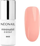 База для ногтей NEONAIL Minimalist Color Base розовая, глянцевая, стойкая, для UV/LED, 7,2 мл, оттенок Peach Tone — фото 1