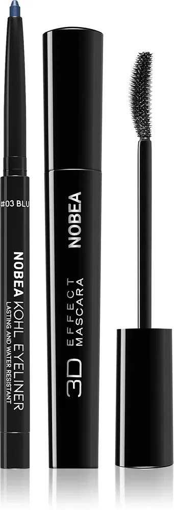 NOBEA Day-to-Day Automatic Eyeliner & 3D Effect Mascara - набор для макияжа для женщин