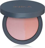 Румяна для лица INIKA Organic Blush Duo двойные, с лёгкой консистенцией, 6,5 г Pink Tickle — фото 1