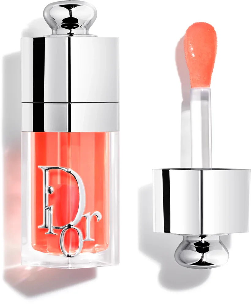 DIOR Dior Addict Lip Glow Oil - Увлажняющее масло для губ, 6 мл, оттенок 041 Peachy