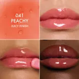 DIOR Dior Addict Lip Glow Oil - Увлажняющее масло для губ, 6 мл, оттенок 041 Peachy — фото 3