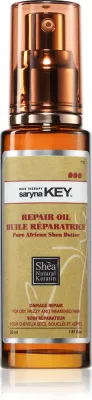 Saryna Key Pure African Shea Butter Damage Repair - Питательное масло для волос, 50 мл