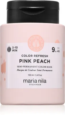 Тонирующая маска для волос Maria Nila Colour Refresh, розовый оттенок