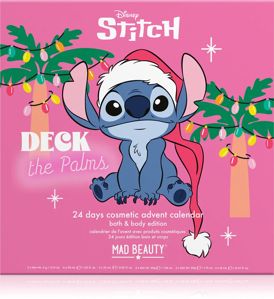 Mad Beauty Stitchmas 24 Day Advent - адвент-календарь для женщин, 24 шт