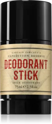 Captain Fawcett Expedition Reserve Deodorant Stick - Дезодорант в стике для мужчин, 75 мл