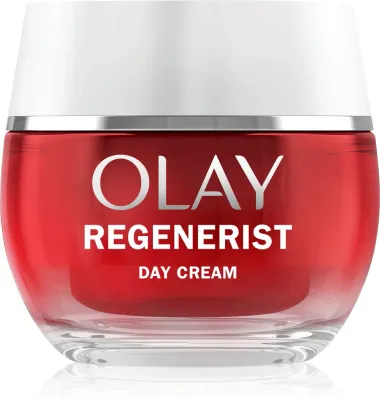 Olay Regenerist Day Cream - Увлажняющий и укрепляющий антивозрастной крем для лица на день, 50 мл