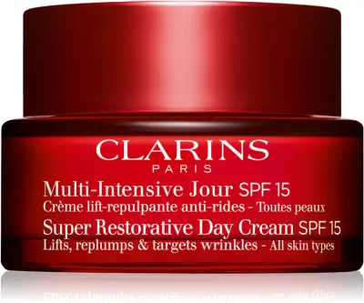 Clarins Super Restorative Day Cream SPF 15 - Омолаживающий дневной крем с SPF 15, 50 мл