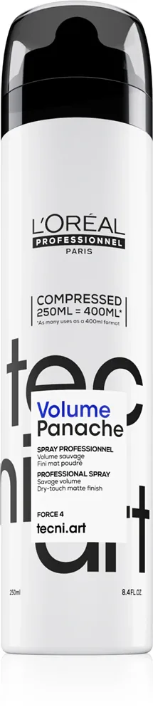 L’Oréal Professionnel Tecni.Art Savage Panache Pure - Пудра-спрей для волос L’Oreal Professionnel Tecni.Art Savage Panache Pure для объёма, сильной фиксации, 250 мл bezzapachowy, 250 мл