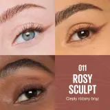 MAYBELLINE NEW YORK Sculpting Stix - Автоматический карандаш для век с кисточкой, 1 шт, оттенок 11 Rosy Sculpt — фото 3