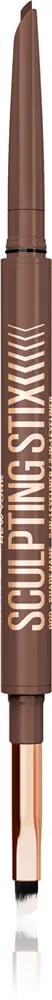 MAYBELLINE NEW YORK Sculpting Stix - Автоматический карандаш для век с кисточкой, 1 шт, оттенок 014 Mocha Contour