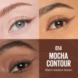 MAYBELLINE NEW YORK Sculpting Stix - Автоматический карандаш для век с кисточкой, 1 шт, оттенок 014 Mocha Contour — фото 3