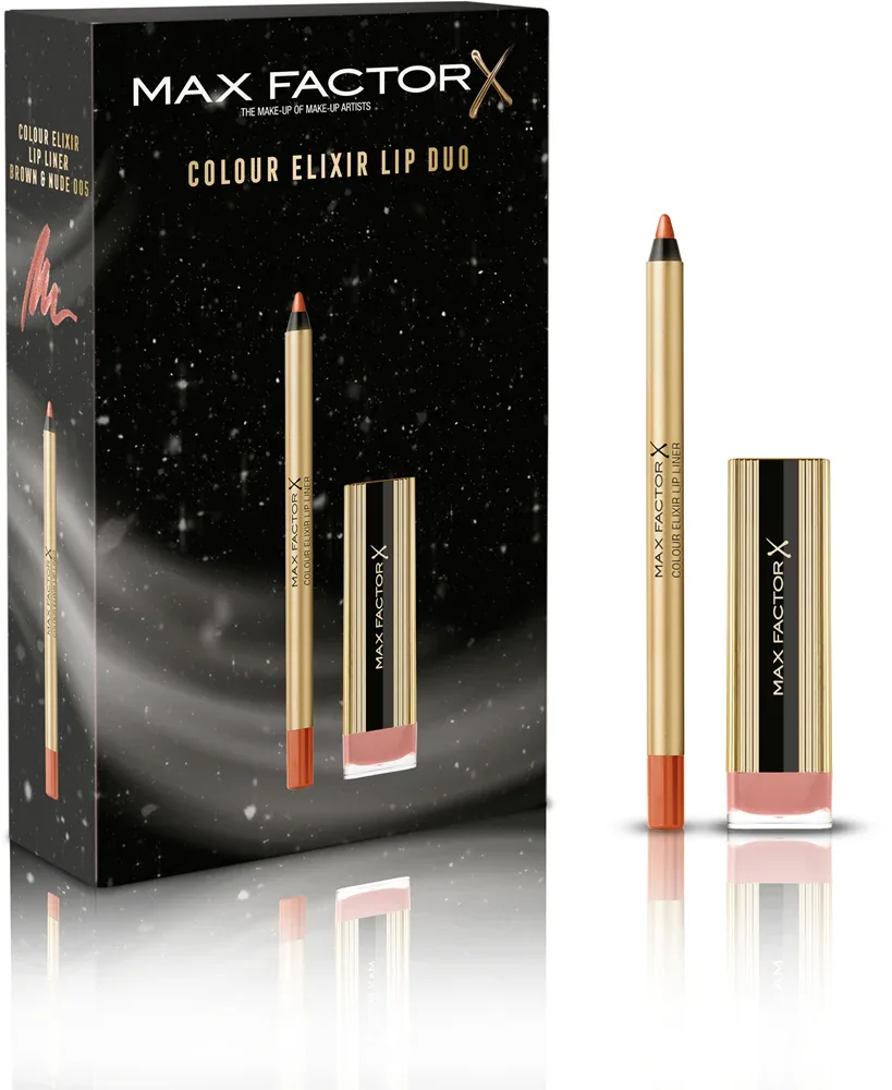 Max Factor Colour Elixir Lip Duo - Праздничный подарочный набор для женщин