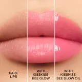GUERLAIN Blooming Denim KissKiss Bee Glow Oil - Масло для губ с медом, 9.5 мл, оттенок 209 Blooming Glow — фото 4