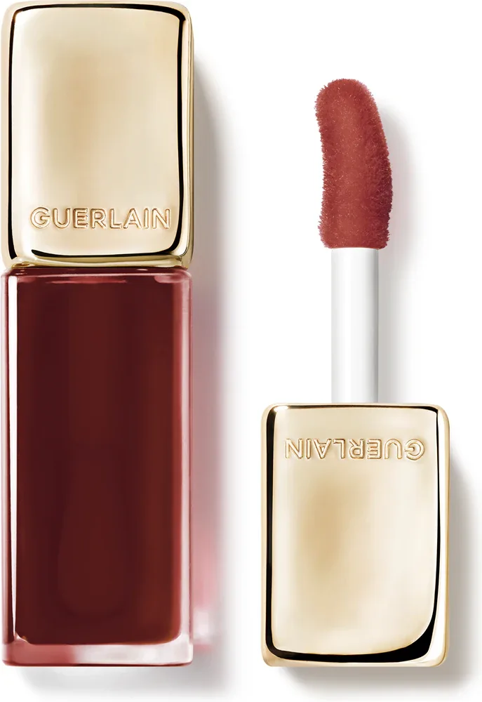 GUERLAIN Blooming Denim KissKiss Bee Glow Oil - Масло для губ с медом, 9.5 мл, оттенок 878 Dahlia Glow