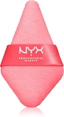 Пуховка для пудры NYX Professional Makeup Wonder Powder Puff бархатная, для сыпучей и компактной пудры, 1 шт