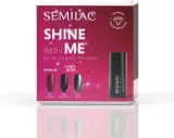 Semilac Set Shine With Me - Набор гель-лаков для ногтей с использованием УФ/LED лампы — фото 1