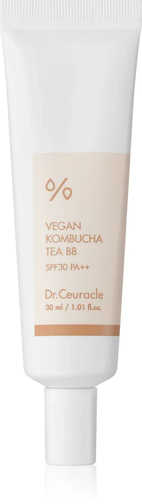 Dr.Ceuracle Vegan Kombucha Tea - BB-крем для кожи с несовершенствами SPF 30, 30 мл, оттенок Original
