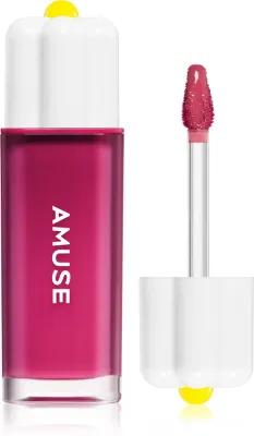 Блеск для губ AMUSE Dew Tint с высоким блеском, увлажняющий, 4 г