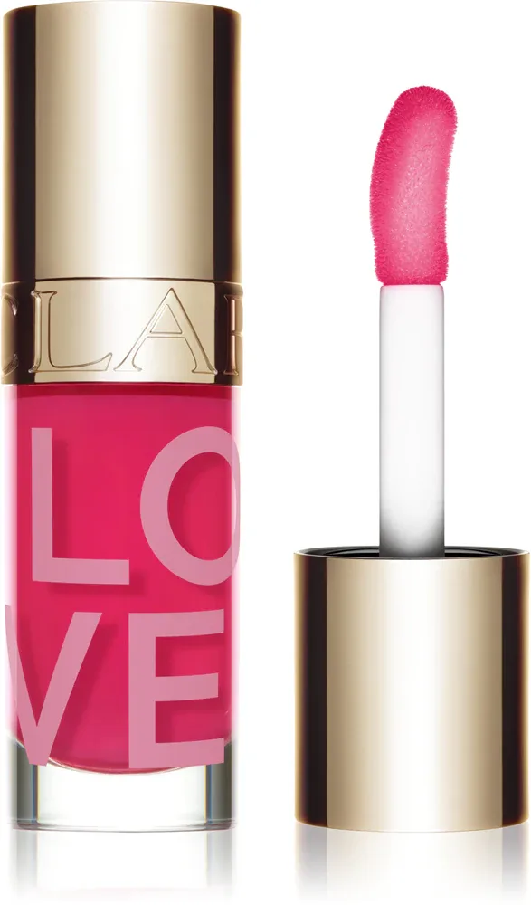 Clarins Lip Comfort Oil Love Collection - Увлажняющее масло для губ, 7 мл, оттенок 31 rosy kiss